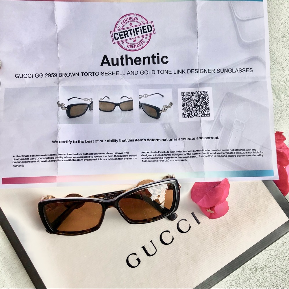 Gucci Sunglasses GG2959 Eyeglasses Authenticated